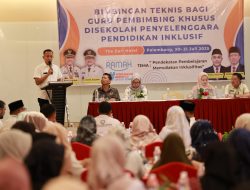 Pelatihan Pengajaran Inklusif, Kadisdik Palembang : Berikan Pendidikan Layak Tanpa Adanya Diskriminasi