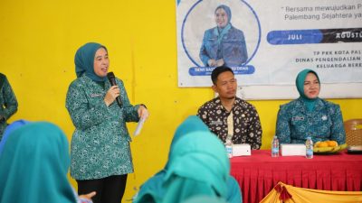 Tekan Stunting, TP PKK Palembang Gencar Lakukan PMT