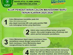 Selain Prodi Relevan dengan Kebutuhan Zaman, IAINU Sumsel Berikan Berbagai Beasiswa