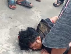 Warga Jalan Noerdin Panji Hakimi Pelaku Curanmor Hingga Babak Belur