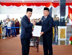 Syafaruddin Resmi Jabat Penjabat Sekda Muba, Bupati Toha : Jaga Efektivitas Pemerintahan