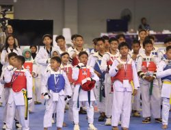 Tiga Ribu Peserta dari 24 provinsi dan 11 Negara, Ramaikan Kejuaraan Sriwijaya International Taekwondo Championship 2025