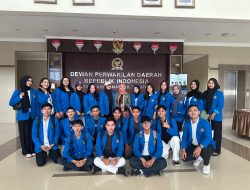 Kunjungi Kantor DPD RI Sumatera Selatan,  Mahasiswa STISIPOL Tambah Wawasan Komunikasi Politik