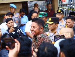 Herman Deru Tinjau Gereja dan Pos Operasi Lilin Musi, Natal di Sumsel Berlangsung Kondusif