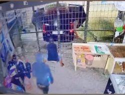 Empat Pria Bobol Toko Kelontong Depan TPU Kebun Bunga Palembang