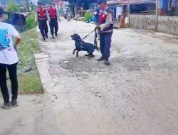 Emas 3,5 Suku Digondol Maling Polsek Kertapati Terjunkan Anjing Pelacak