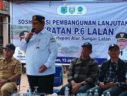 Warga Minta Kepastian, KSOP Tegaskan Jembatan P6 Lalan saat Ini Masih Ditutup