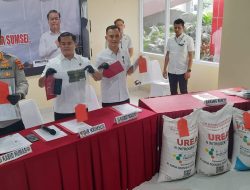 Polda Sumsel Bongkar Sindikat Penyelewengan Pupuk Subsidi di OKI