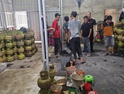 Penyuntikan Tabung Gas Subsidi ke Non Subsidi Dibongkar Polda Sumsel, Empat Orang Diamankan