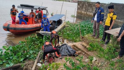 Penemuan Kerangka Manusia di Pinggir Sungai Musi