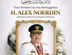 Almarhum H Alex Noerdin akan Dimakamkan di TPU Kebun Bunga