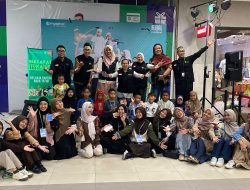 Wujudkan Mimpi, Dompet Dhuafa Sumsel bersama Deretan Influencer Ajak Anak anak Yatim Piatu Belanja Ceri
