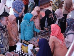 Bazar Ramadan DWP Damkar Palembang, Harga Sembako Lebih Terjangkau