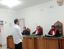 Rainmar Divonis 5 Tahun 4 Bulan dan Uang Pengganti Rp100 Juta