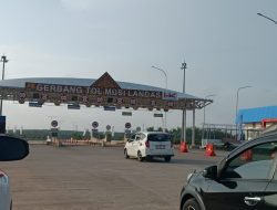 H-4, Arus Tol Palembang–Betung Ramai Lancar H-4 Lebaran