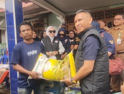 Gerak Cepat PMPB, Ringankan Beban Korban Kebakaran di Boom Baru Palembang