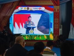 Kunker Kapolri Listyo Sigit Prabowo, Tanam Raya Jagung Serentak di Kabupaten Ogan Ilir