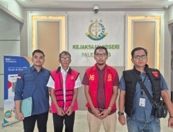 Kejari Palembang Terima Pelimpahan Tersangka dan Barang Bukti Kasus yang Melibatkan BPFK