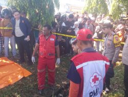 Bocah Perempuan Ditemukan Meninggal di Parit Jalan Alamsyah Ratu Prawira Negara Palembang