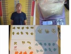 Bandar Narkoba di SP Padang Ditangkap, Ratusan Gram Sabu dan Ekstasi Berbagai Varian di OKI Diamankan