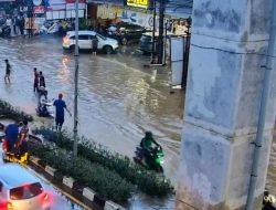 Hujan Dua Jam, Palembang Dikepung Banjir