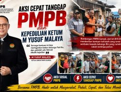 Aksi Cepat Tanggap PMPB, Warga : Terima Kasih Pak Yusuf Malaya
