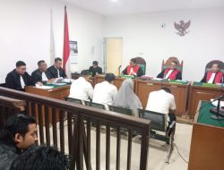 Agus Rizal Mantan Kadis Perkimtan Palembang Jalani Sidang Perdana bersama Tiga Terdakwa Lainnya