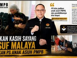 Pelukan Kasih Sayang Yusuf Malaya Jadikan PS Anak Asuh PMPB
