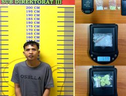 Alindra, Pengedar Sabu dan Pil Ekstasi di Ogan Ilir Ditangkap Polisi