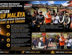 Perhatian Yusuf Malaya untuk Keluarga Korban Kebakaran Buat Lurah 36 Ilir Terharu