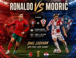 Prediksi Portugal vs Kroasia di 32 Besar Piala Dunia 2026 : Duel Ronaldo dan Modric Jadi Sorotan