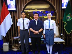 Pesan Herman Deru pada Dua Calon Paskibraka Nasional dari Sumsel