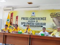 Golkar Sumsel Gelar Musda XI 1–2 Agustus, Berikut Penjelasan SC dan OC