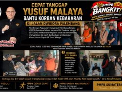 Cepat Tanggap Yusuf Malaya Bantu Korban kebakaran dan Ananda Rizki yang Sakit