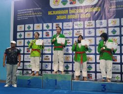 Nabila Neysun Ramadhani, Atlet PMPB Raih Medali Emas di Kejurda Kurash Jawa Barat