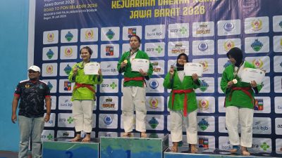 Nabila Neysun Ramadhani, Atlet PMPB Raih Medali Emas di Kejurda Kurash Jawa Barat