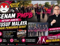 Senam PMPB Setiap Jum’at, Yusuf Malaya Ingin Pengurus Sehat