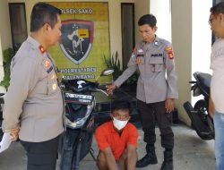 Pertahankan Motor, Wanita di Sako Terluka di Bagian Rahang Akibat Hantaman Kayu