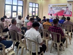 Cegah Aksi Tawuran Remaja dan Pelajar, Polsek Ilir Barat I Kumpukan Perangkat RT RW