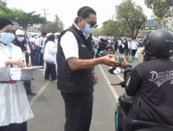 Dari Tasyakuran ke Aksi Sosial, PSI Muba dan PMPB Sapa Pengendara