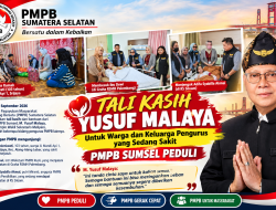 Tali Kasih Yusuf Malaya untuk Warga dan Keluarga Pengurus yang Sedang Sakit