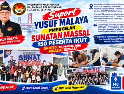 Suport Yusuf Malaya, PMPB Gelar Sunatan Massal, 150 Peserta Ikut Gratis, Termasuk Dua Mualaf Dewasa