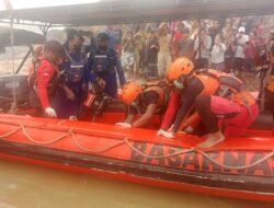 Dua Hari Pencarian, Tim SAR Gabungan Berhasil Temukan Jasad Pria Lansia yang Terjun ke Sungai Musi